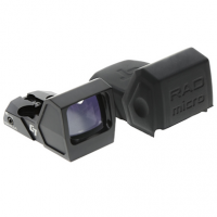 Crimson Trace RAD Micro Pro Red Dot Sight with 1x21x14.5mm Optics, 5 MOA Green Dot Reticle, Black Anodized, for Compact/Sub-Compact Pistol - 013000038