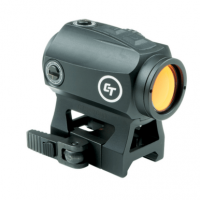 Crimson Trace Compact Tactical Red Dot Electronic Sight, 2 MOA, Picatinny Mount, Black