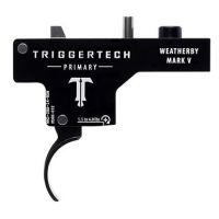 TriggerTech WM5SBB14NBW Primary Weatherby Mark V Black PVD Single-Stage Curved 1.50-4 lbs