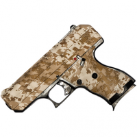 Hi-Point C9 9mm Luger - 8+1, 3.50" Black Steel Barrel, Hydro-Dipped Digital Desert Camo Serrated Steel Slide, Digital Desert Camo Polymer Frame & Grip - 916DD