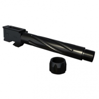 RIVAL ARMS RA20G412A Threaded Conversion Barrel Compatible with Glock 22 9mm Luber 416 Stainless Steel Black PVD