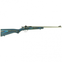 Crickett KSA2223 Crickett 22 LR 1rd 16.13" Blued Receiver Stainless Barrel Blue Laminate Stock Right Hand (Youth)