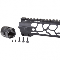 Odin Works F15MLRA 15.5" Ragna M-LOK Forend M-LOK, Black Aluminum, Mounting Hardware Included for AR-15