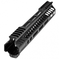 Angstadt Arms AA010HGMLT Ultra Light Handguard made of Aluminum with Black Anodized Finish, M-LOK Style, Picatinny Rail & 10" OAL for AR-15 Includes Hardware