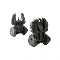 Meprolight FRBS Self-Illuminated Folding Back Up Sights 2-Dot