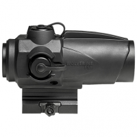 Sightmark Wolverine 1x28 FSR Red Dot Sight - Black Rubber Armor, 2 MOA Red Dot Reticle - SM26020