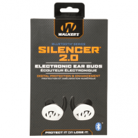 Walker's Silencer 2.0 In The Ear Buds Bluetooth 5.0 Hearing Protection