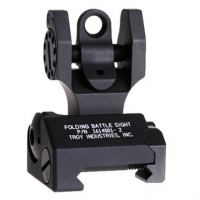 Troy Ind SSIGFBSTTBT00 Dioptic Folding Sight Rear Black Tritium