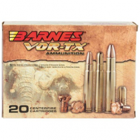 Barnes Bullets 22035 VOR-TX Safari 416 Rigby 400 gr Round Nose Banded Solid 20 Bx/ 10 Cs