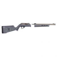 Magpul Hunter X-22 Stock Fixed Adjustable Comb - Stealth Gray Synthetic for Ruger 10/22 Takedown - MAG760-GRY