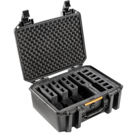 Pelican 2504430001 Vault 5-Pistol Case Black Polyethylene