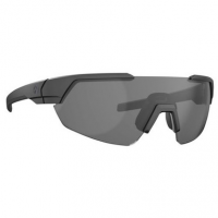 Magpul MAG1044-1-001-1100 Defiant Eyewear Anti-Fog & Anti-Reflective Polarized Gray Lens with Black Frame for Adults