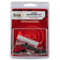 APEX TACTICAL SPECIALTIES 102157 Action Enhancement Trigger Kit fits Glock 43, 43x, 48 Black/Red Enhancement Drop-in Right