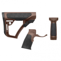 Daniel Defense Buttstock/Pistol Grip/Vertical Foregrip Combo Brown 28-102-06145-011