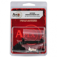 APEX TACTICAL SPECIALTIES 102117 Action Enhancement Trigger Kit Compatible with Glock 43, 43x, 48 Black Enhancement Drop-in Right