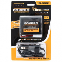 Foxpro SUPBATTCHG Super High Capacity Battery & Car Charger 11.1 Volt