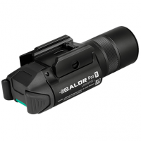 Olightstore Usa Inc BALDRPRORBK Baldr Pro R Black Anodized 300/500/1,350 Lumens White LED Green Laser