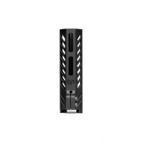 Angstadt Arms AA055HGMLT Ultra Light Handguard made of Aluminum with Black Anodized Finish, M-LOK Style, Picatinny Rail & 5.50" OAL for AR-15 Includes Hardware