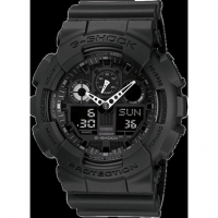 G-shock GA1001A1 G-Shock Tactical XL 52mm Keep Time Black Features Stopwatch/Speedometer