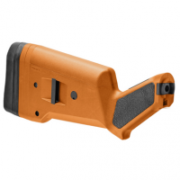 Magpul MAG490-ORG SGA Shotgun Stock Orange Synthetic for Mossberg 500, 590, 590A1 Ambidextrous Hand