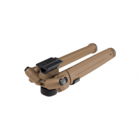 Magpul Bipod - Aluminum with Flat Dark Earth Finish - ARMS 17S-Style Attachment - 6.80-10.30 inch Vertical Adjustment & Rubber Feet for AR-Platform - MAG951-FDE