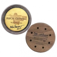 Woodhaven WH087 Ninja Friction Call Attracts Turkeys Natural Crystal/Wood