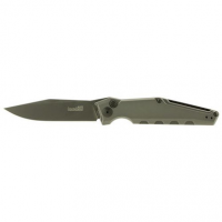 Kershaw 7900GRYBLK Launch 7 3.75" Folding Clip Point Drop Point Plain DLC Black CPM 154 Blade Gray Anodized Aluminum Handle