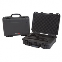 Nanuk 910-CLASG7 910 Classic 2 Up Pistol Case Graphite Handgun Resin