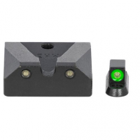 Meprolight USA 477873111 Mepro Hyper-Bright Self-Illuminated Sights Fixed Tritium Green Front & Rear Black Frame for CZ Shadow 2