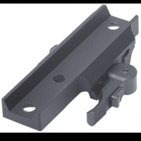 Pulsar Locking quick detach Mount in Matte Black Aluminum - 101544