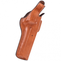 Bianchi 10309 5BHL Thumbsnap OWB Size 08 Tan Leather Belt Loop Fits S&W N Frame/Colt Anaconda Right Hand