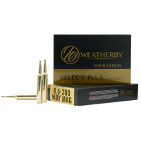 Weatherby F653130SCO Select Plus 6.5-300 Wthby Mag 130 gr Swift Scirocco II 20 Per Box