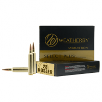 Weatherby R28NS180VLD Select Plus 28 Nosler 180 gr 20 Per Box