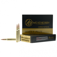 Weatherby F280A150SCO Select Plus 280 Ackley Improved 150 gr Swift Scirocco 20 Per Box