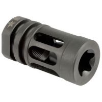 BCM GFCMOD0556 BCMGunfighter Compensator Mod 0 5.56x45mm NATO 1/2"-28 tpi Stainless Steel Black for AR-15