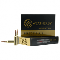 Weatherby R65PRC156EH Select Plus 6.5 PRC 156 gr Berger Elite Hunter 20 Per Box