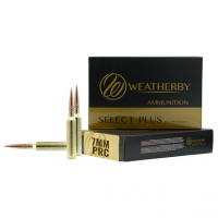 Weatherby F7PRC150SCO Select Plus 7mm PRC 150 gr Swift Scirocco 20 Per Box