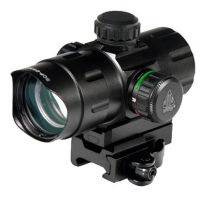 UTG SCPDS3840W CBQ Dot 1x 32mm 4 MOA Red/Green Dot CR1620 Black