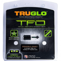 Truglo TG131XT Brite-Site TFO Springfield XD Tritium/Fiber Optic Green Front/Rear Black