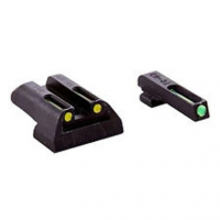 TRUGLO TFO Sight Set Springfield XD,XDM,XDS Steel Tritium / Fiber Optic Green,Yellow