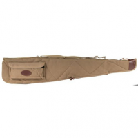 Boyt Harness OGC98PM06 Alaskan Rifle Case 44" Kahki Waxed Canvas with Brass Hardware & Quilted Flannel Lining for Scoped Rifles