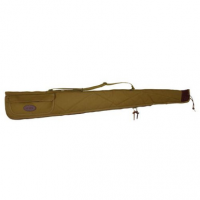 Boyt Harness OGC97PXL6 Alaskan Shotgun Case 52" Khaki Canvas with Quilted Flannel Lining, Brass Hardware & Heavy-Duty Web Sling & Spine