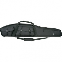 Tac Six 10949 Velocity Rifle Case 55" Black Endura with 600D Polyester & Lockable Zipper