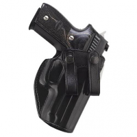 Galco SUM226B Summer Comfort IWB Black Leather Compatible w/ Glock 19X/19 Gen1-5/23 Gen2-5 Belt Loop Mount Right Hand