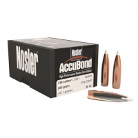 Nosler 57287 AccuBond 338 Caliber .338 250 GR Spitzer Point 50 Box