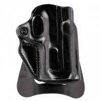 Galco SM2858B Speed Master 2.0 OWB Black Leather Paddle Fits S&W M&P Shield EZ Right Hand