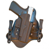 Comp-Tac C225GL234RBSN MTAC IWB Hybrid compatible with Glock 48 Black Kydex/Leather