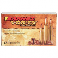 Barnes Bullets 21542 VOR-TX Rifle 338 Win Mag 225 gr Tipped TSX Boat Tail 20 Bx/ 10 Cs