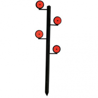 Birchwood Casey 47424 World of Targets Dueling Tree .22 Black Paddle w/Orange Target Steel