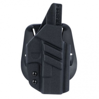 1791 Gunleather TACPDHOWBGLOCKBLKR Tactical Kydex OWB Black Kydex Paddle Compatible w/Glock Right Hand